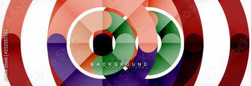 Circular lines design background