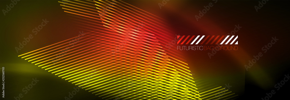 Abstract neon glowing light background. Dark background with lights. Abstract background with neon lights, night view. Abstract neon glowing light background. Dark background with lights. Abstract background with neon lights, night view.