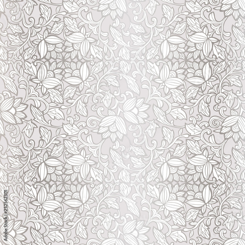 Seamless luxury pattern with flowers. Floral pattern for invitations, cards, print, gift wrap, manufacturing, textile, fabric, wallpapers 