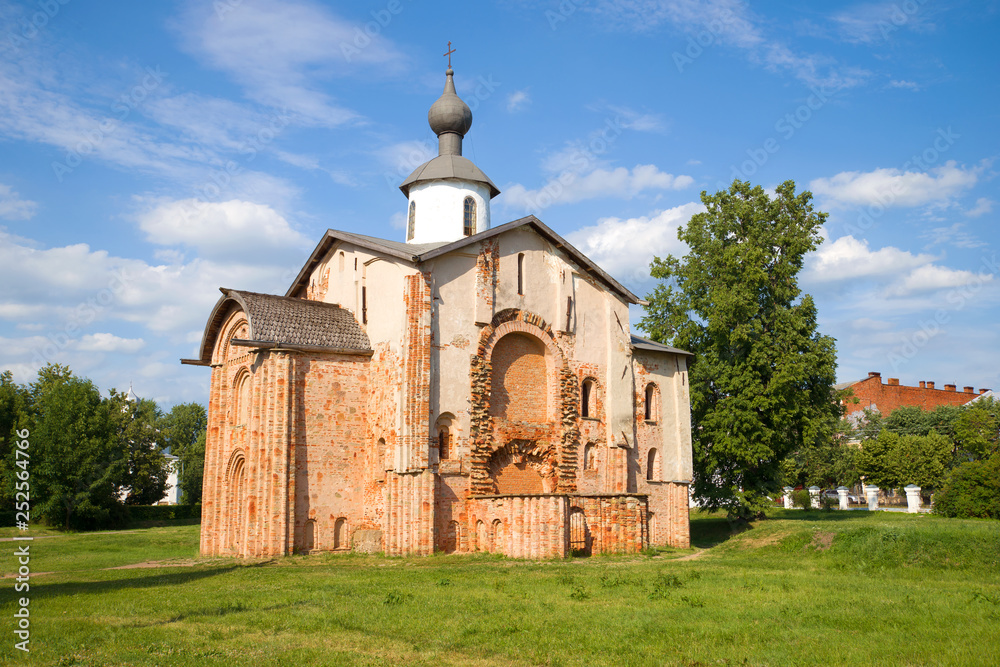 The Church of St. Paraskeva Friday on a sunny July afternoon. Veliky Novgorod, Russia