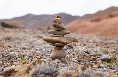 Stones in the desert