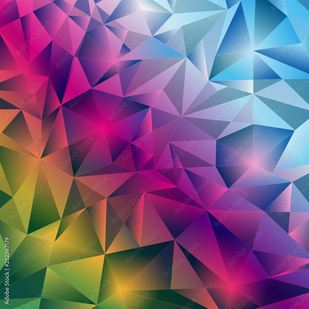 Raindow pattern of ice gradient crystals. Raindow pattern of ice gradient crystals.