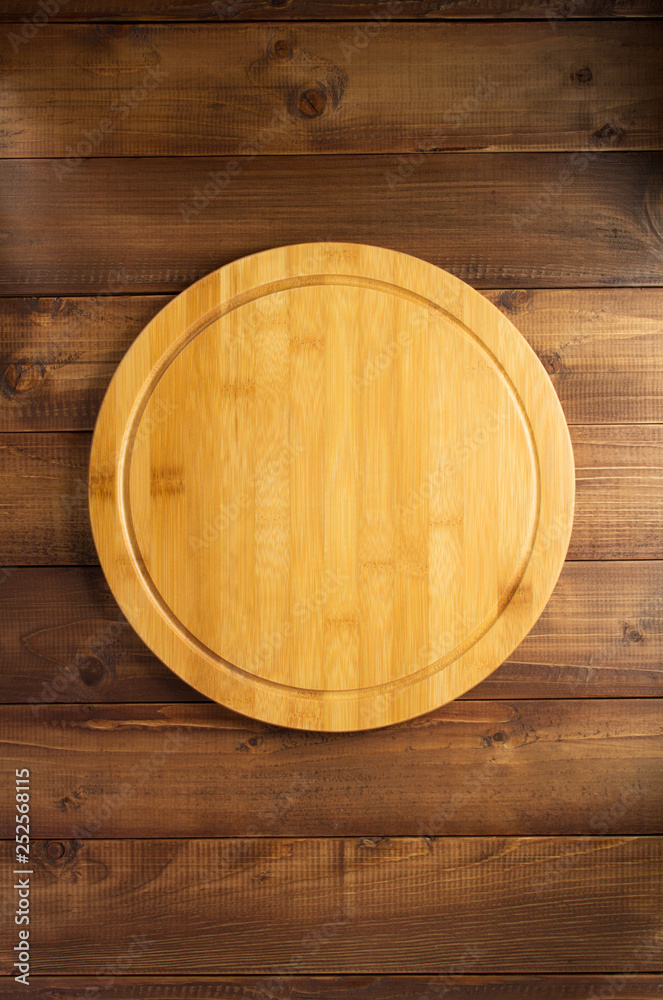 cutting board on wooden background table cutting board on wooden background table