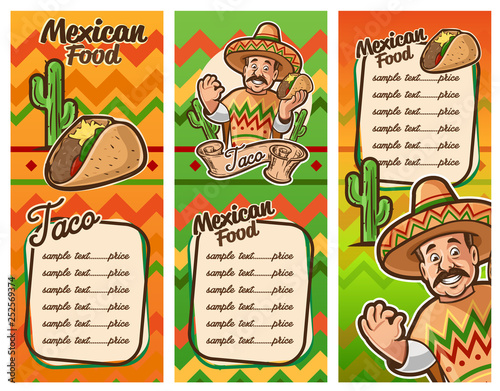 menu mexican food
