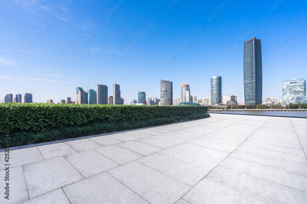 panoramic city skyline