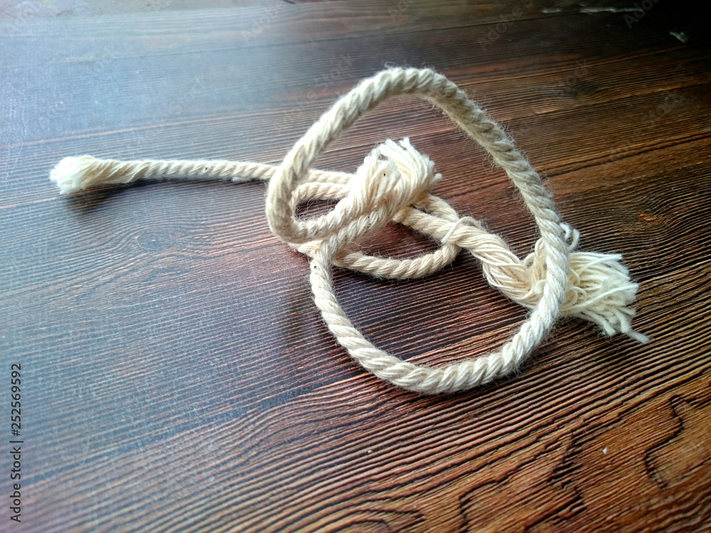 Obraz premium Natural cotton rope