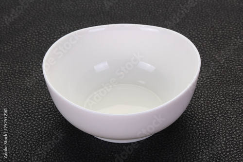 White porcelain bowl