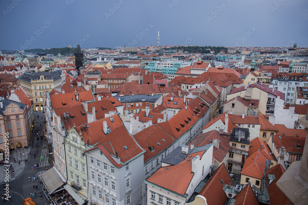 old city street of prague in czech republic old city street of prague in czech republic