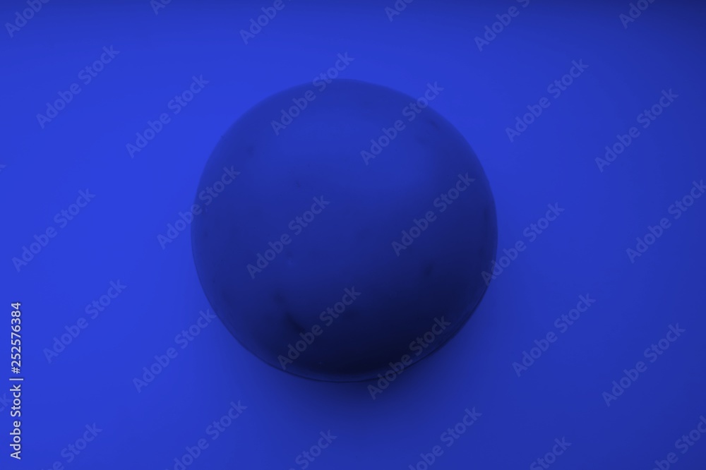 blue ball on blue background blue ball on blue background