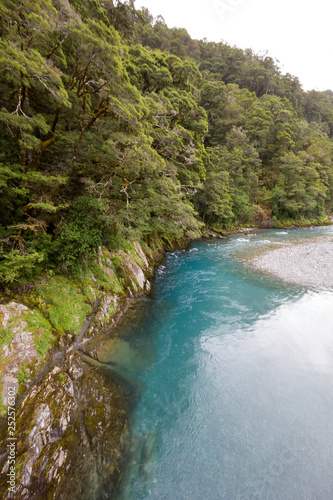 Blue Pool Walk new zealand makarora river photo