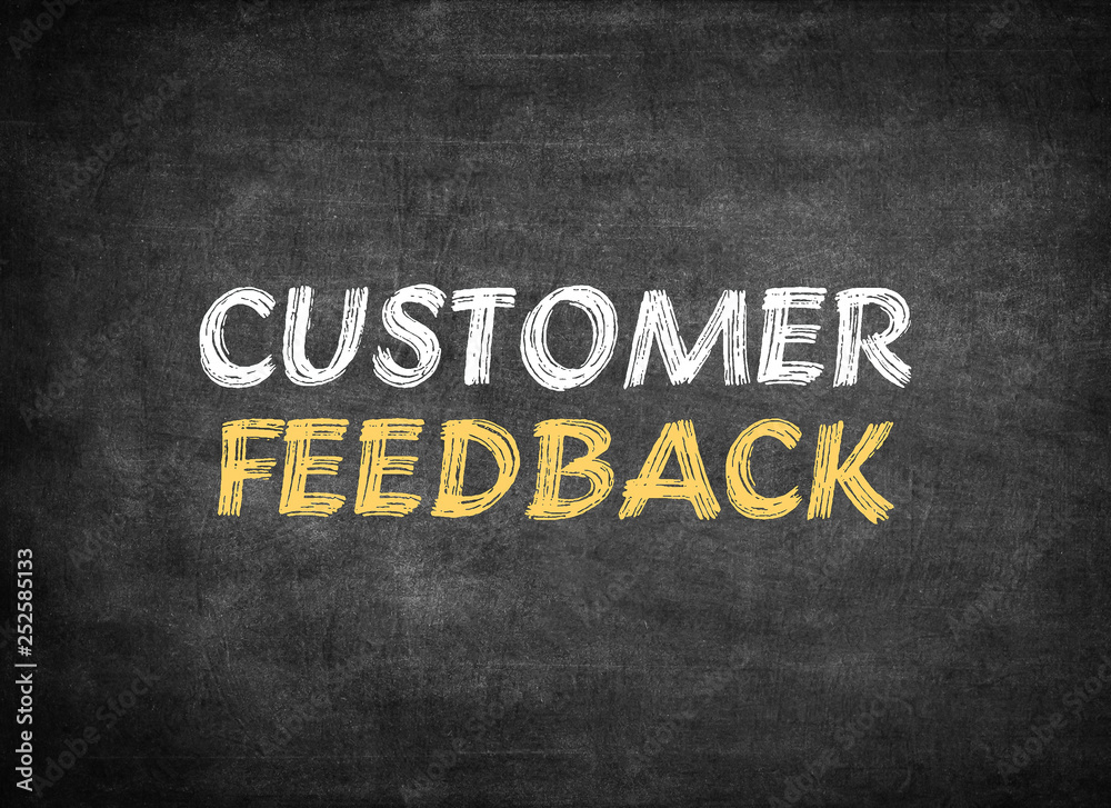Fototapeta premium customer feedback