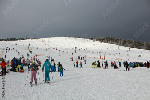 Skilaufen, Feldberg, Schwarzwald