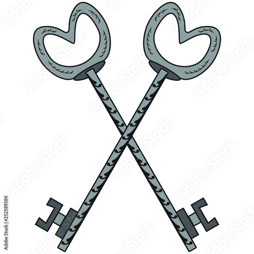 Masonic symbol of Treasurer for Blue Lodge Freemasonry