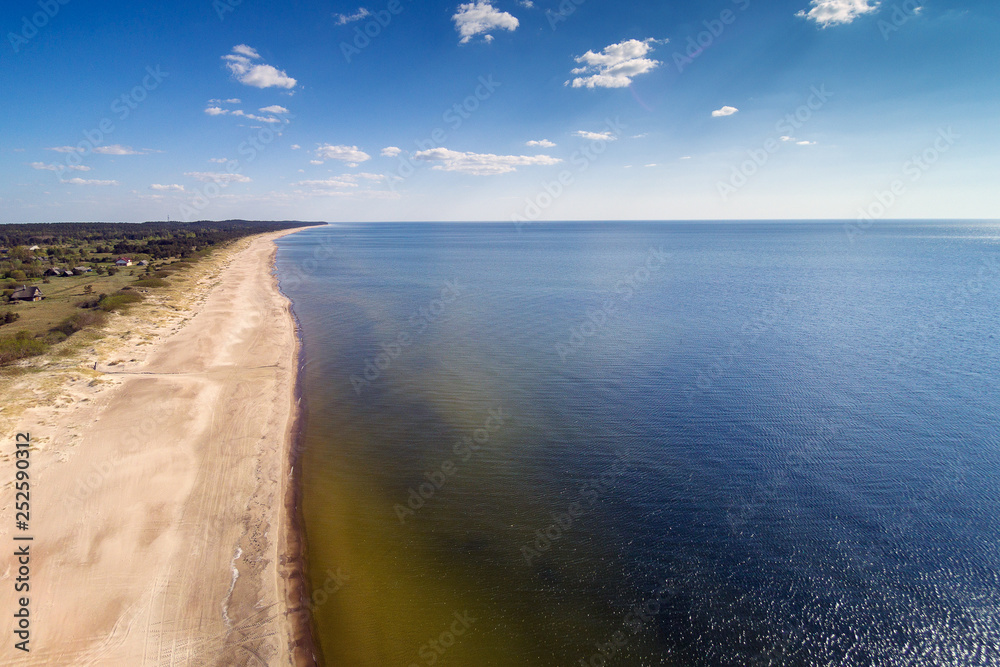 Baltic sea coast at Jurmalciems, Latvia. Baltic sea coast at Jurmalciems, Latvia.