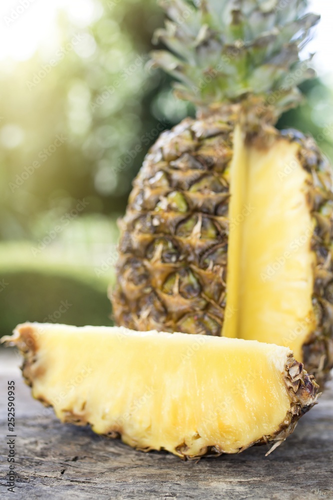 fresh tropical pineapple with background fresh tropical pineapple with background