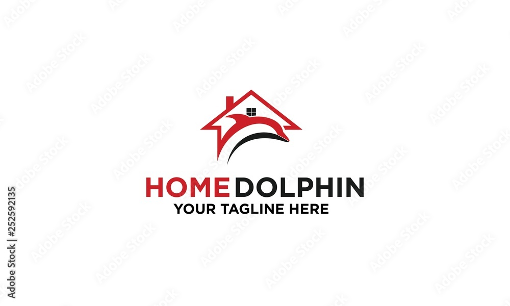 Obraz premium Home Dolphin
