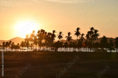 Konstfotografi Samara Strand Costa Rica - Sonnenaufgang