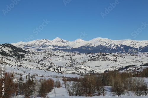 winter view karadeniz artvin /savsat/turkey