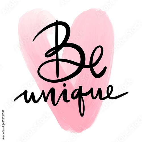 Vector hand drawn lettering phrase. Modern brush calligraphy.