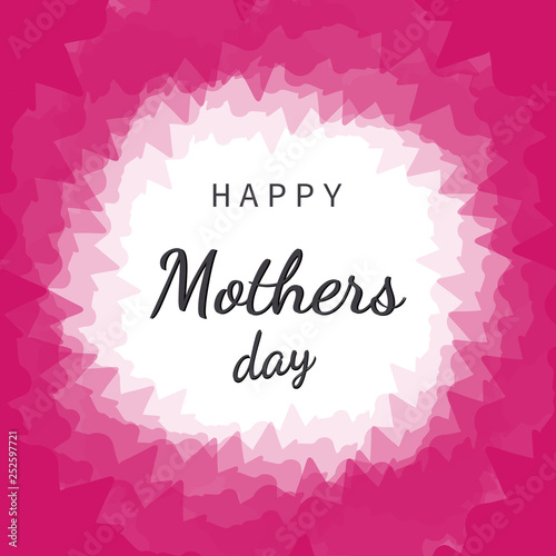 Mothers day sale background layout with beautiful colorful flower for banner. © Jana