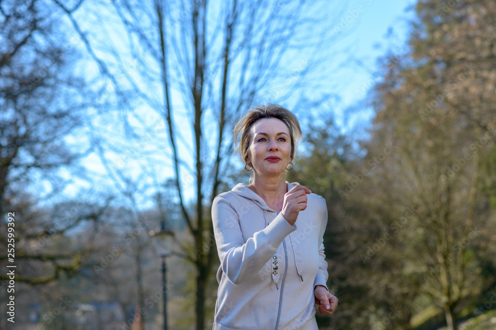 Smiling healthy happy fit senior woman Smiling healthy happy fit senior woman