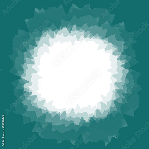 A square-shaped background in a dark green-blue color.