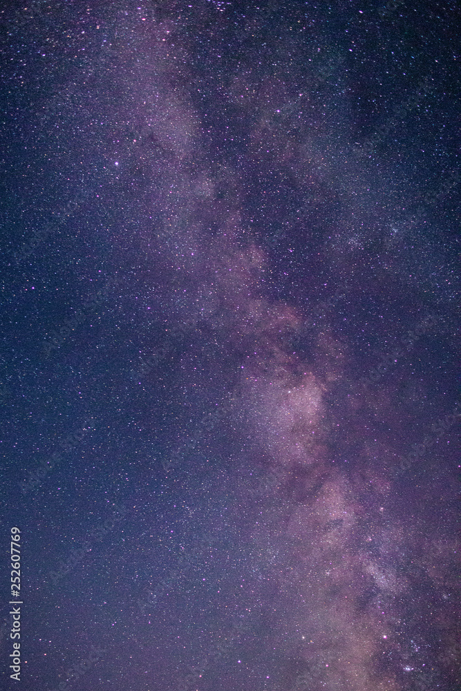Night scene milky way background (Low Angle View Of Stars Against Star Field At Night)