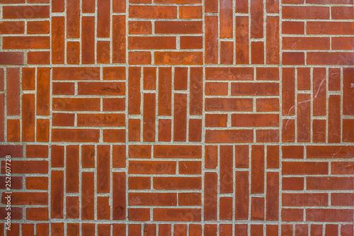 texture of vertical and horizontal brickwork © Mikhail