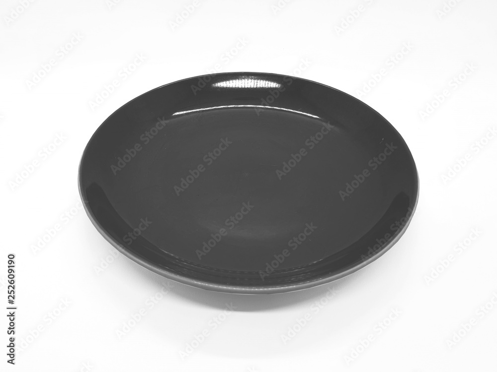 Colorful Modern Style and Beautiful Plate in White Isolated Background for Home Kitchen Appliances or Utensils Colorful Modern Style and Beautiful Plate in White Isolated Background for Home Kitchen Appliances or Utensils