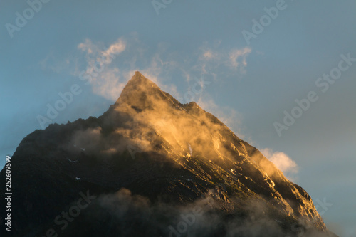 Ballunspitze Evening View, Austria photo