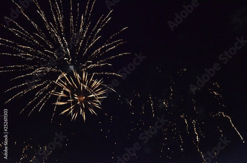 fireworks, night, celebration, light, firework, explosion, abstract, holiday, sky, star, fire, black, celebrate, party, blue, christmas, new, dark, stars, fiber, bright, space, burst, event, festival