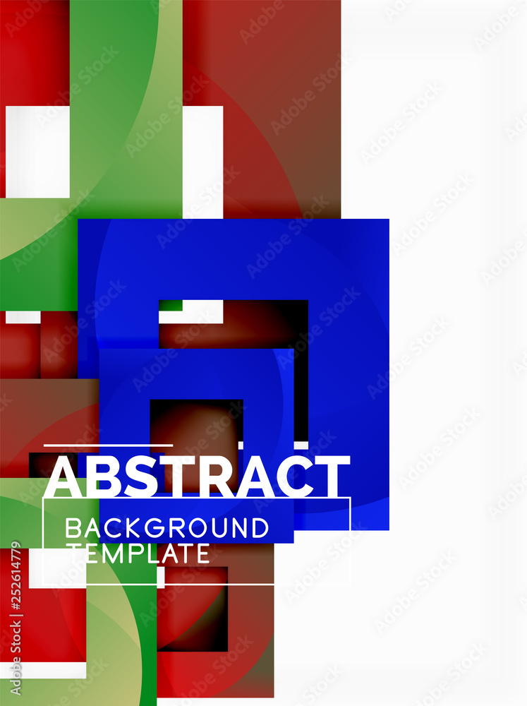 Modern geometric abstract background Modern geometric abstract background