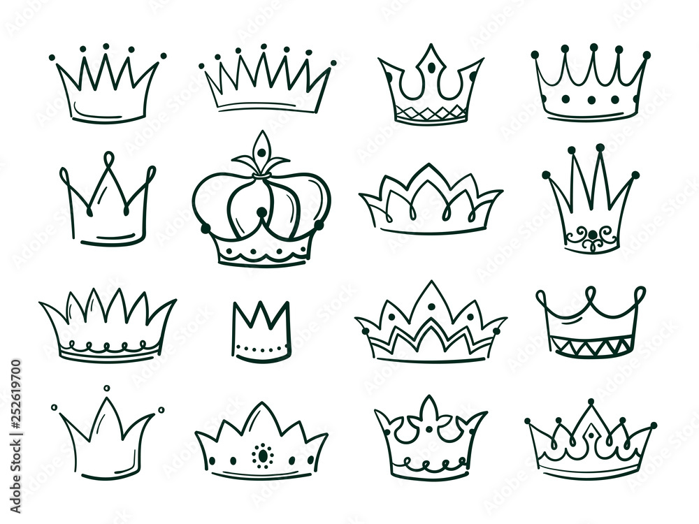 How To Draw A Queen Crown Step By Step