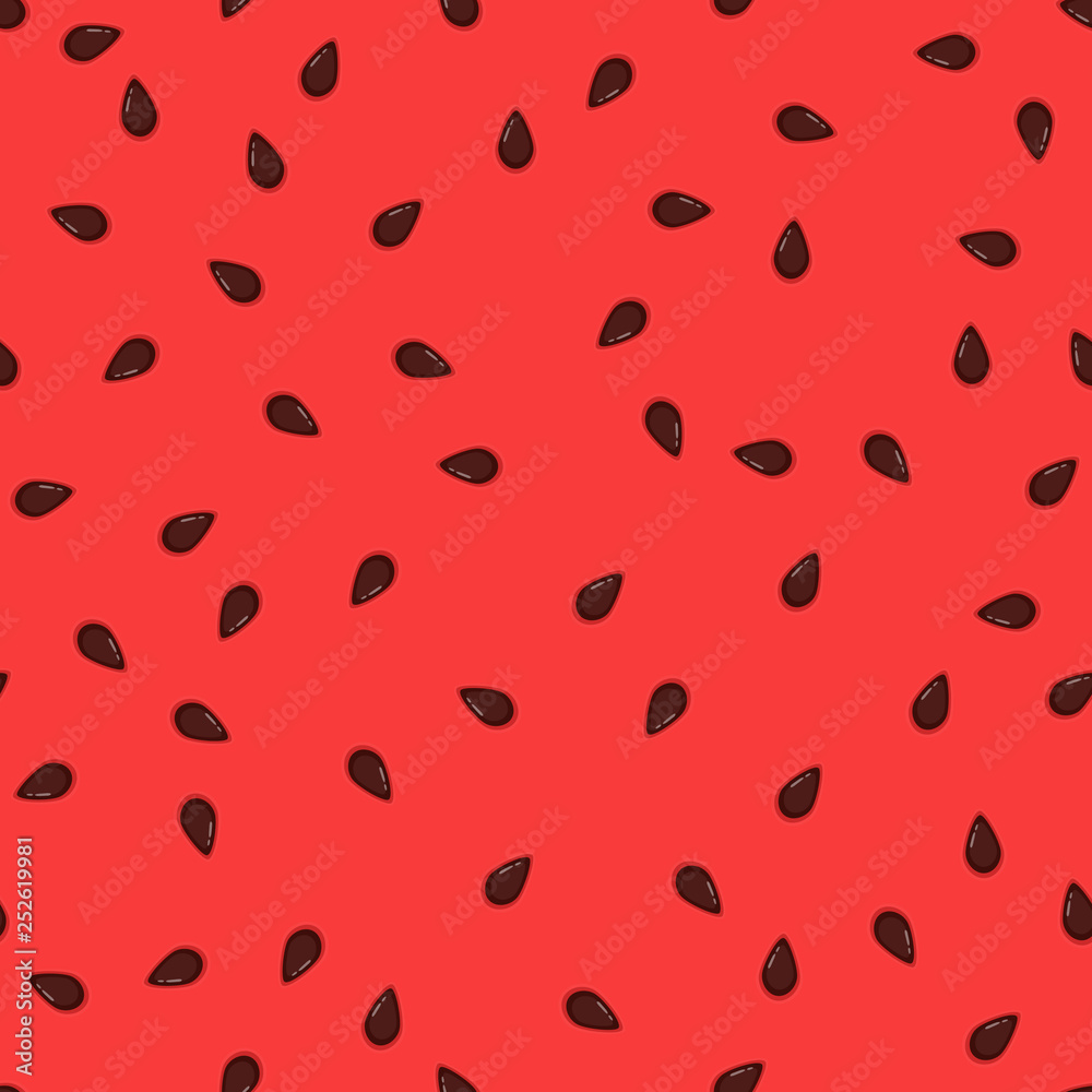 Watermelon seeds background. Pattern juicy and sweet flesh watermelon with black grains Watermelon seeds background. Pattern juicy and sweet flesh watermelon with black grains