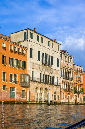 Buildings in narrow canal in Venice, Italy © Vladislav Gajic