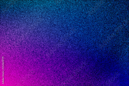 Blue and purple gradient background with sparkles. Vector illustration.