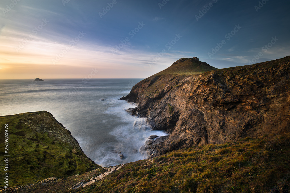 Cliffs in Cornwall