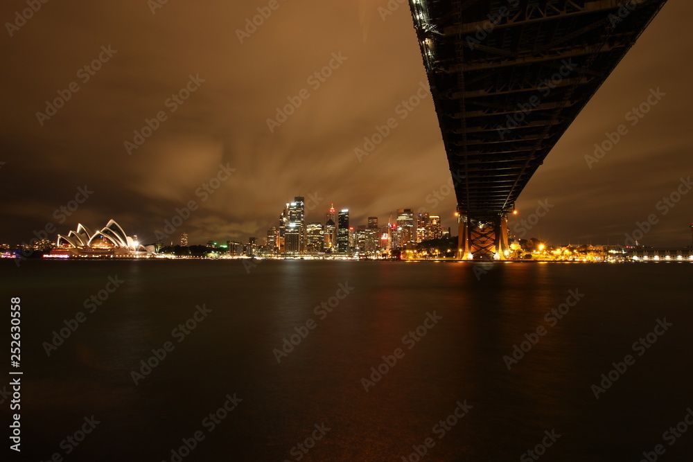 Sydney from Beneath the Bridge