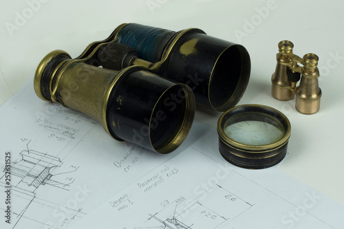 Repair of old binoculars