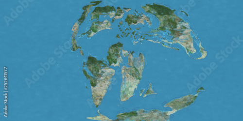 Fotografija Earth during Cretaceous - Reconstruction