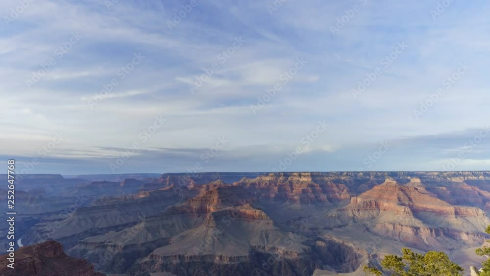 Sunset to night timelapse of the beautiful South Rim landscape Sunset to night timelapse of the beautiful South Rim landscape