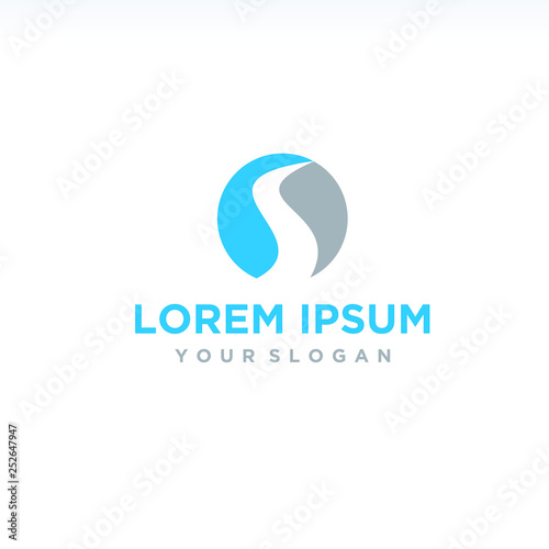 acounting financial and tax advisor logo vector