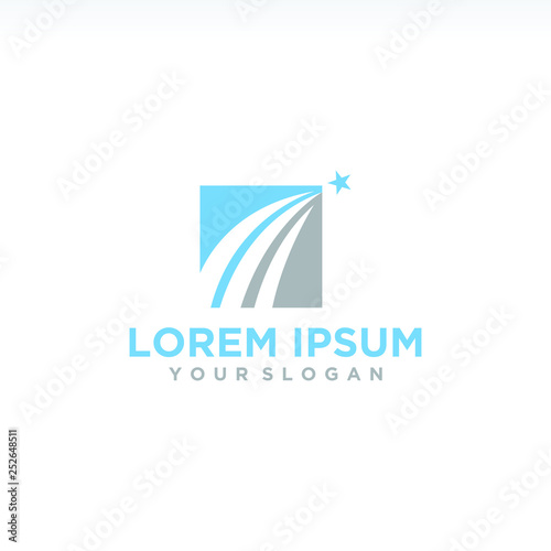 acounting financial and tax advisor logo vector