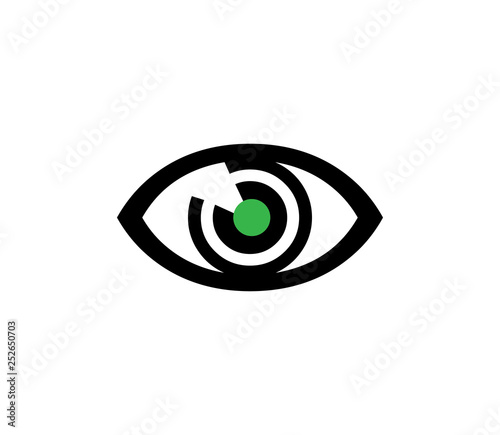 Eye icon. Vector