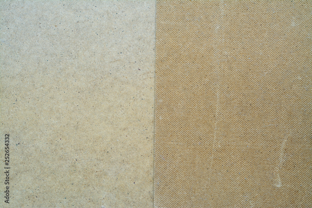 Fototapeta premium Geometric backgrounds of old and dusty cardboard and plywood with a fine texture