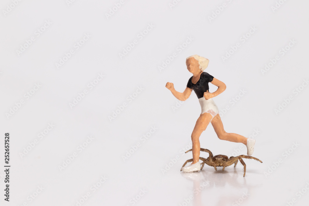 Fototapeta premium Arachnophobie
