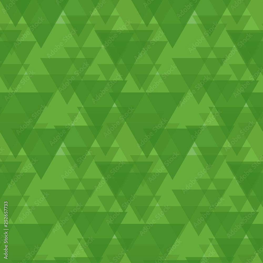 Gentle green triangles in intersection and overlay. Gentle green triangles in intersection and overlay.