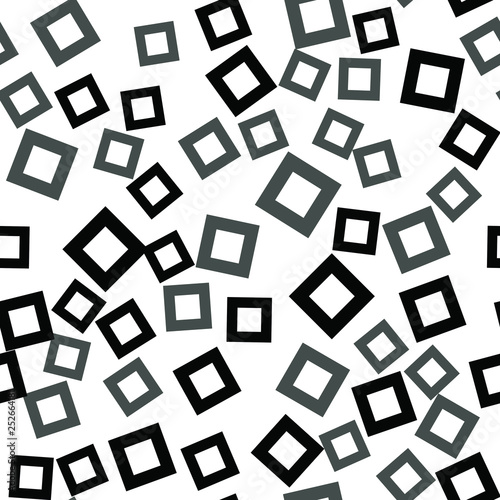 Vector seamless pattern background. Modern stylish abstract texture. Different geometric figures