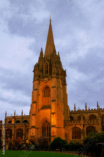 View of the University Church of St Mary the Virgin