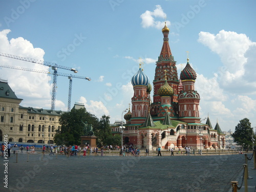 st basils cathedral on red square in moscow